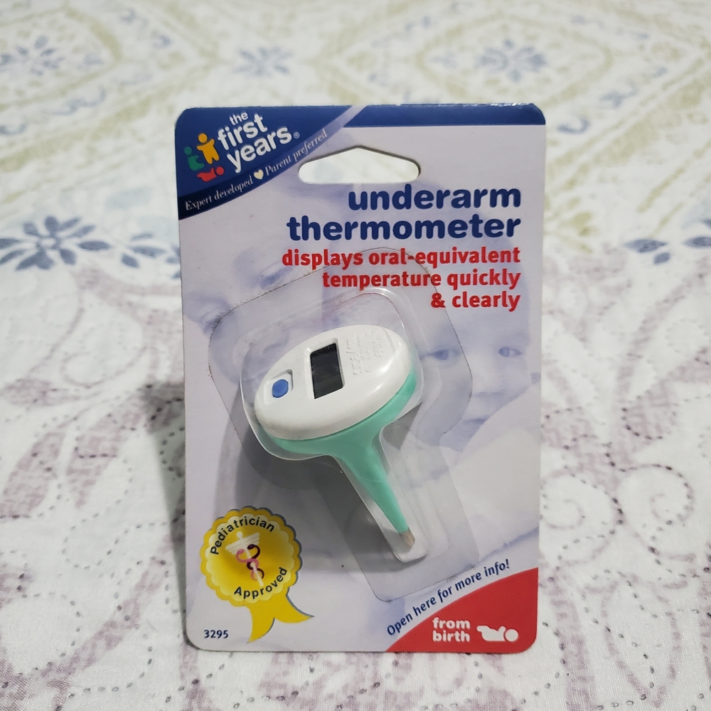 The First Years Underarm Thermometer. New In Box